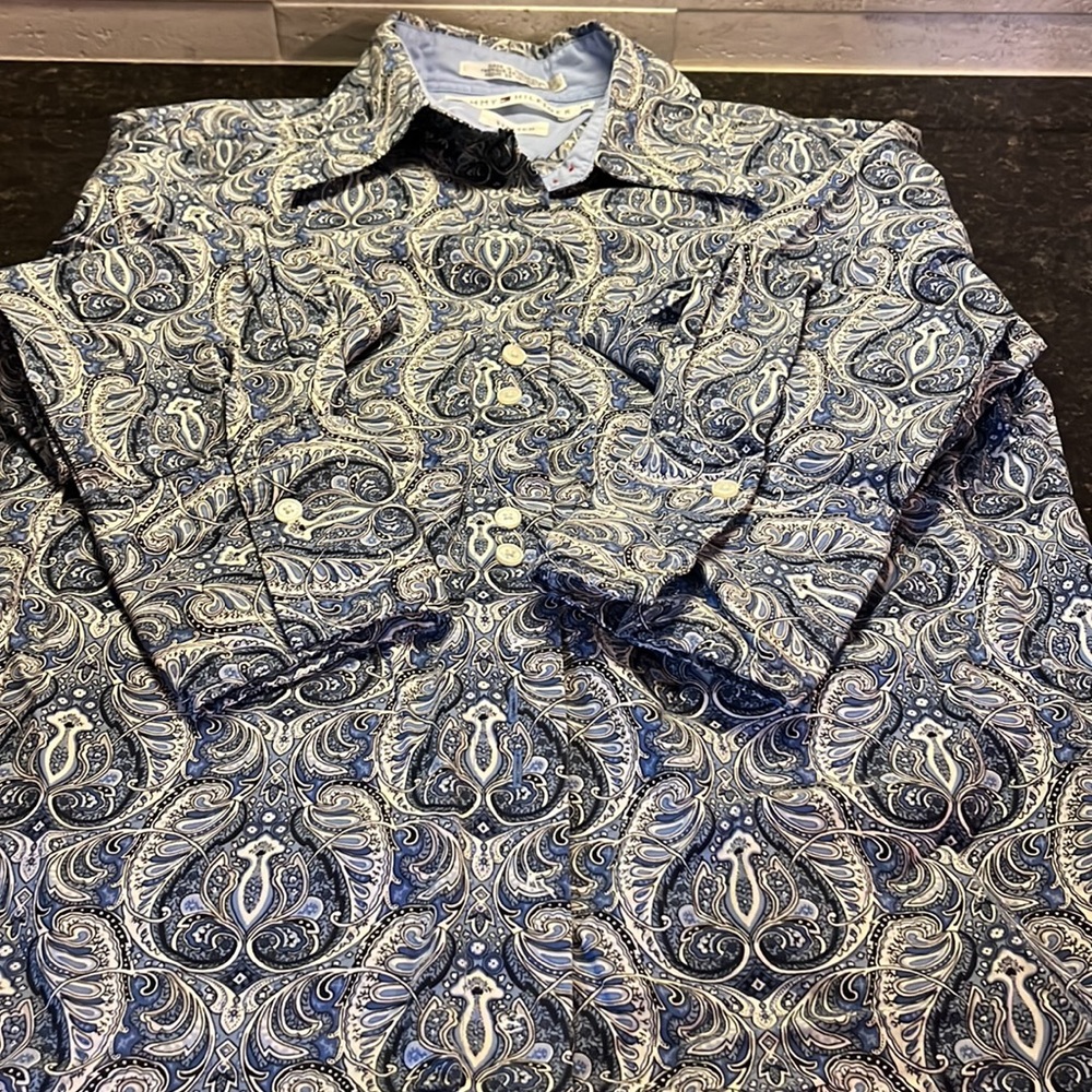 Tommy Hilfiger button up top Size 10P